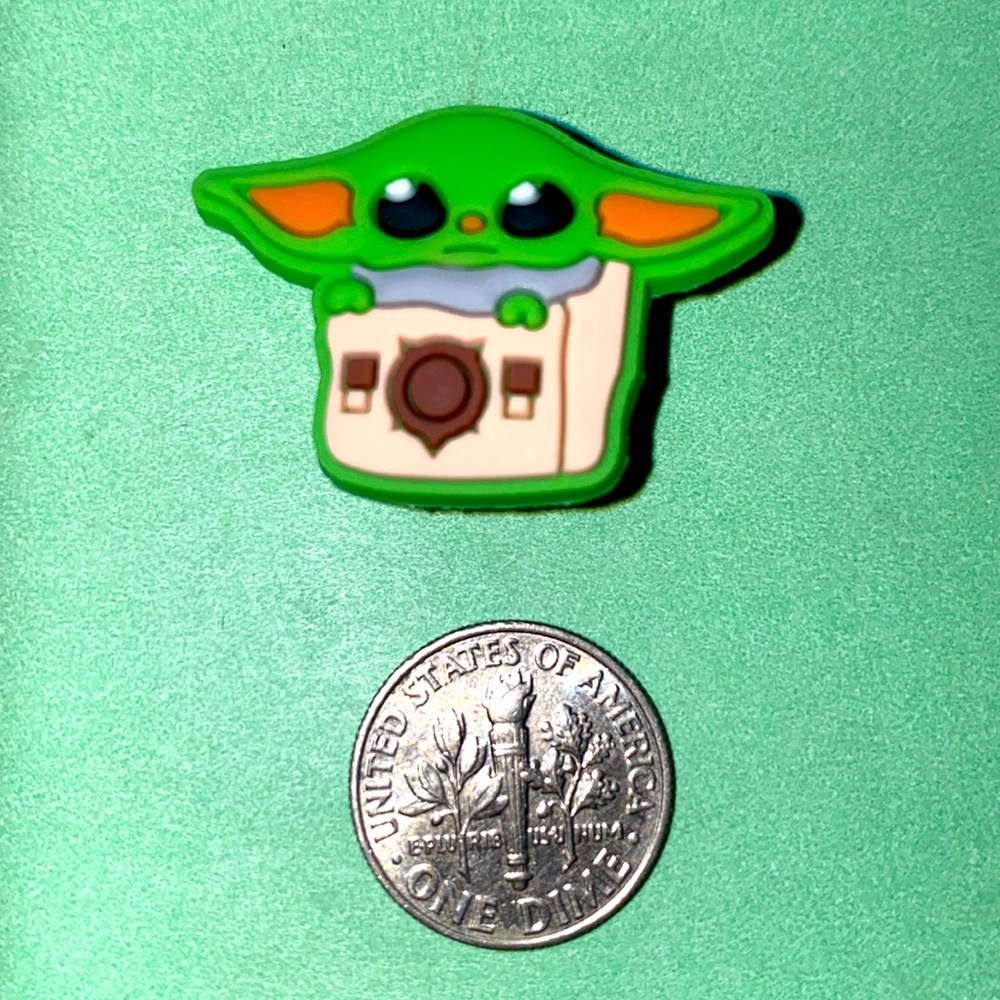 (10 for $15) Boba Fett Baby Yoda Star Wars The Mandalorian Crocs Shoe Charms